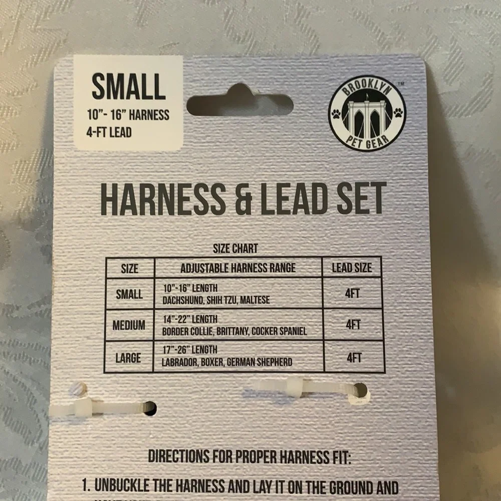 Harness & Lead Set by Brooklyn Pet Gear - Picture 6 of 8